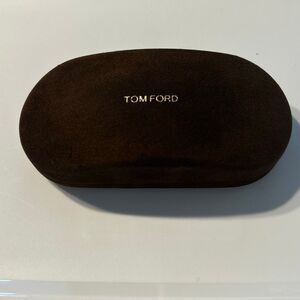 TOM FORD Brown Velvet Sunglass Case